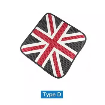 Чехол AMBERMILE для автомобильного сиденья Mini Cooper F54 F55 F56 F57 F60 R56 R50 R53 R60 R55 R57 JCW, аксессуары с разъемом Union Jack