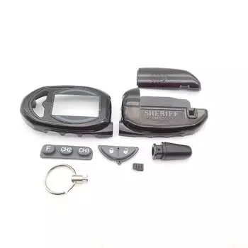 Чехол-брелок 1055, корпус для двусторонней шерифа ZX1055 ZX1050 ZX925 ZX-1055 ZX-1050 ZX-925, крышка для ключей с ЖК-дисплеем и дистанционным управлением
