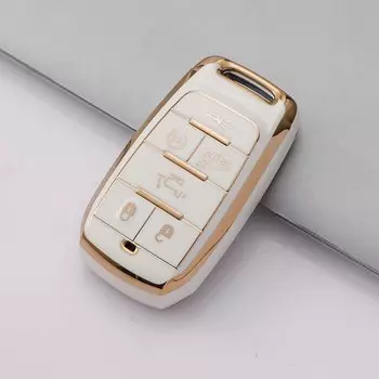 Чехол-брелок для автомобильного ключа, 6 кнопок, из ТПУ, для Dodge RAM 1500 2500 RAM 1500 RAM 2500 TRX 2021 2020