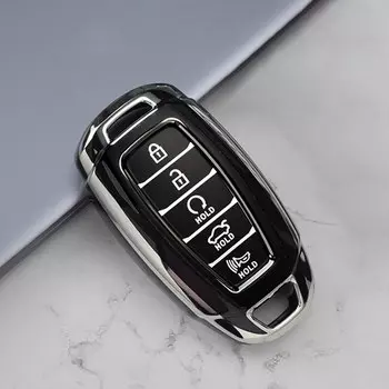 Чехол-брелок для Hyundai i30 ix25 Elantra KONA Solaris Azera greatig TM Accent Santa Fe Palisade, новый чехол из ТПУ для автомобильных ключей