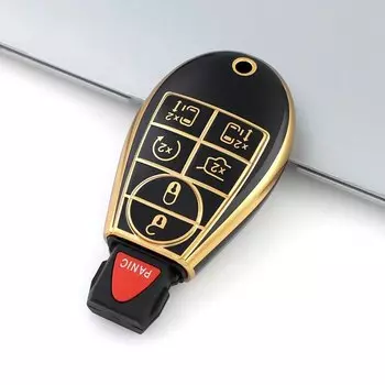 Чехол-брелок для Jeep Grand Cherokee, Dodge, для Chrysler Grand Voyager 300 C