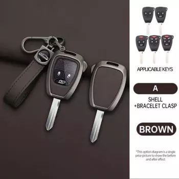 Чехол-брелок для ключей для Jeep Chrysler 300C Avenger Sebring Chrysler 200 Aspen Dodge Charger Commander Grand Cherokee Liberty