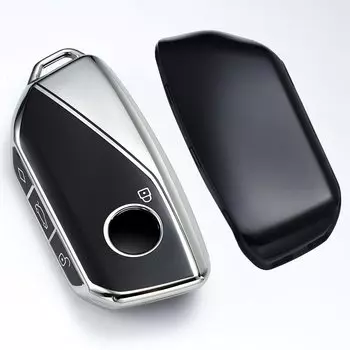 Чехол-брелок для ключей, мягкий ТПУ, подходит для 2024 2025 BMW IX IM I5 M60 X5 X7 X6 IX I7, удаленный автомобильный ключ