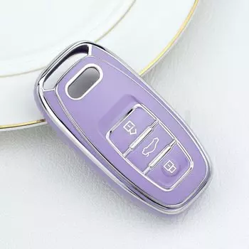 Чехол-брелок из ТПУ для Audi A4 A1 A3 S4 B7 B8 A6 A5 A7 A8 Q5 S5 S6 Q7