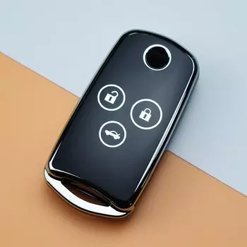 Чехол-брелок из ТПУ для Honda HRV Jazz Accord Pilot Acura Spirior Fit Odyssey CRV CR-V 2012 2013, чехол-книжка для автомобильного ключа, аксессуары