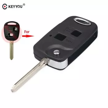 Чехол-брелок KEYYOU для Toyota RAV4 Avalon Echo Prado Tarago Camry Tarago TOY43 / TOY47
