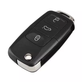 Чехол-брелок KEYYOU для VW Passat b6 Polo Golf 4 6 Touran Bora, складной ключ с 3 кнопками