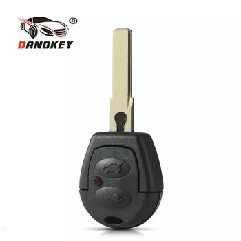 Чехол Dandkey чехол для дистанционного ключа автомобиля для VW, Polo, Golf, Jetta, Sharan, Seat Ibiza, Leon, Toledo, Mii, Altea, SKODA FABIA, OCTAVIA