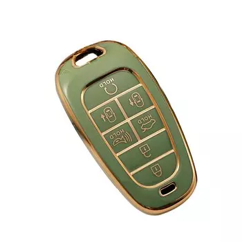 Чехол-держатель для автомобильного ключа для Hyundai Sonata Nexo DN8 Santa Fe TM Tucson NX4 Staria Ioniq 2020 2021 2022 4/5/7