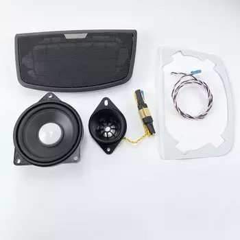 Чехол для автомобильного динамика центральной консоли для BMW F30 F31 F32 F34 GT 3 серии, защита декора, комплект для сборки аудио громкоговорителя