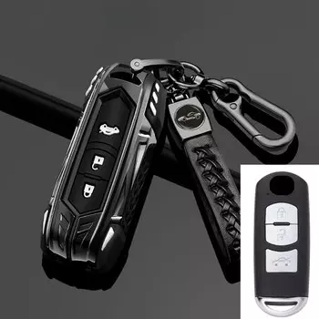 Чехол для автомобильного дистанционного ключа из цинкового сплава для Mazda 2 3 5 6 BL BM GJ Atenza Axela Demio CX-3 CX3 CX-5 CX5 CX7 CX-9 CX8, аксессуары