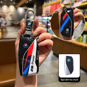 Чехол для автомобильного дистанционного ключа из АБС-пластика для BMW M G07 X7 LCI U11 X1 G70 7 серии G09 XM F98 X4M LCI G18 X5 G81 M3 I20 IX Внутренние наклейки