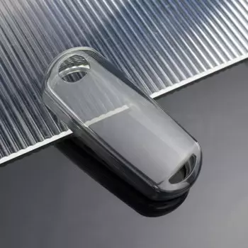 Чехол для автомобильного ключа, чехол для Mazda 2 3 6 Atenza чехол CX5 CX7 CX-3 Axela Demio 2015-2019, прозрачный чехол для ключа из ТПУ, держатель для сумки