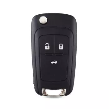 Чехол для автомобильного ключа Dandkey, складной чехол с 5 кнопками для Chevrolet Cruze, Epica, Lova, Camaro, Impala, HU100