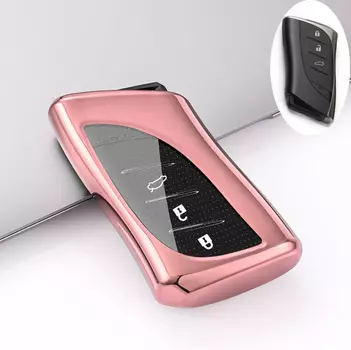 Чехол для автомобильного ключа дистанционного управления из ТПУ, чехол для Lexus NX GS RX IS ES GX LX RC 200 250 350 LS 450H 300H, автомобильные защитные аксессуары