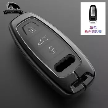 Чехол для автомобильного ключа для Audi A3 A4 B9 A6 C8 A7 S7 4K A8 D5 S8 Q7 Q8 SQ8 E-tron 2018 2019 2020 2021 2022 2023 аксессуары