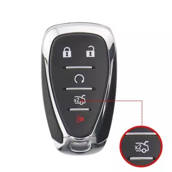 Чехол для автомобильного ключа для Chevrolet Chevy Camaro Cruze Malibu XL Menlo Orlando Trax Trailblazer Equinox Spark 2016-2019, корпус дистанционного брелока