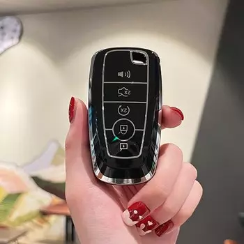 Чехол для автомобильного ключа для Ford Explorer F150 F250 F350 EcoSport Fusion Mustang Edge Mondeo MKC MKZ
