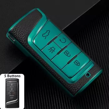 Чехол для автомобильного ключа для Gac Trumpchi GS3 GS4 GS5 GS7 GS8 GA3 GA4 GA5 GA6 GA8 M6 M8 2013-2021 Брелок для ключей Protaector Key Ring