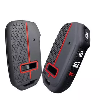 Чехол для автомобильного ключа для Kia Sonet 2024 KX1 K3 K5 Sports Soul Sportage NiroTelluride Carnival Sorento Cerat Seltos Ceed Xceed