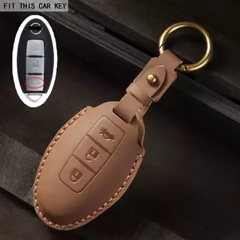 Чехол для автомобильного ключа для nissan juke leaf micra k12 note patrol qashqai j11 j10 tiida versa x-trail xtrail x trail t32 Infiniti