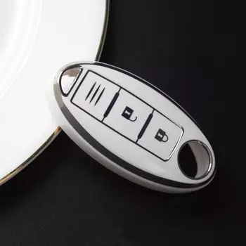 Чехол для автомобильного ключа для Nissan Leaf Micra Qashqai J11 J10 X Trail T32 Versa Note патруль 3 4 5 кнопок защитный брелок для ключей