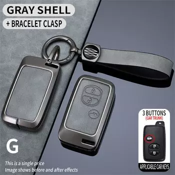 Чехол для автомобильного ключа для Toyota Land Cruiser Prado 150