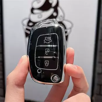 Чехол для автомобильного ключа Hyundai Elantra Verna Solaris 2005 2006 2007 2008 2009 2010 2012 2011 2013 2014 2016