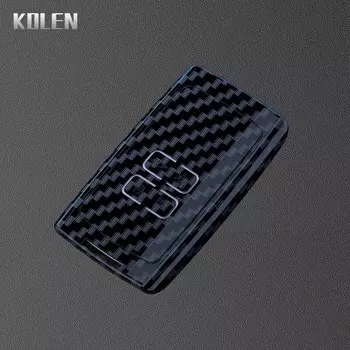 Чехол для автомобильного ключа из АБС-углеродного волокна для Renault Koleos, Kadjar, Clio, Megane, Captur, Zoe, Arkana, Scenic, Talisman для Dacia, Sandero