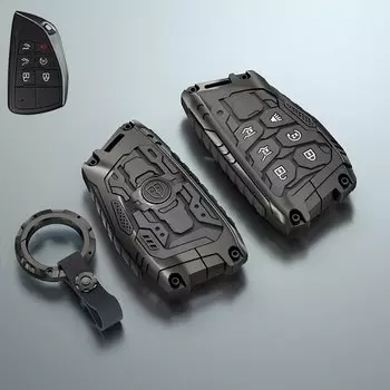 Чехол для автомобильного ключа из цинкового сплава для Chevrolet Tahoe Suburban для GMC Yukon для Buick ENVISION S Plus Avenir 2020 2021 2022 2023