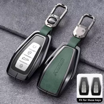 Чехол для автомобильного ключа из цинкового сплава для Geely Okavango Coolray Atlas Monjaro Tugella Emgrand GT S Proton X50 X70 X6 X7 EX7 GC9