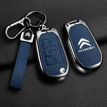 Чехол для автомобильного ключа из цинкового сплава, чехол для Citroen C1 C2 C3 C4 C5 C6 VTS Xsara C-Crosser Berlingo Jumpy DS3 DS4 DS5 DS6