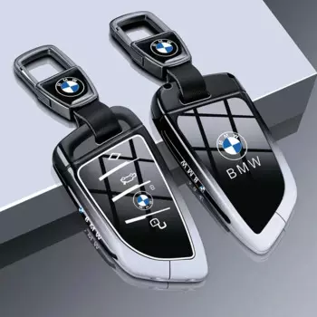 Чехол для автомобильного ключа из цинкового сплава, брелок для BMW 1, 2, 3, 4, 5, 6, 7 серии X1 X3 X4 X5 X6 X7 F10 F20 F30 G20 G30 F15 F16 G05 F34 Сумка