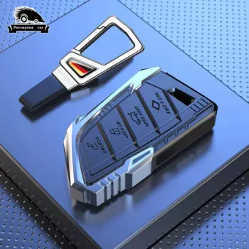 Чехол для автомобильного ключа из сплава, чехол для Bmw F20, G20, G30, X1, X3, X4, X5, G05, X6, X7, G11, F15, F16, G01, G02, F48, аксессуары, чехол-брелок