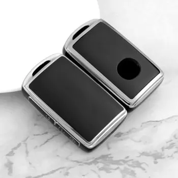 Чехол для автомобильного ключа из ТПУ с кнопкой 3/4, защитный чехол для автомобильного ключа дистанционного управления для Mazda 3 Alexa CX4 CX5 CX8 2019 2020, аксессуары