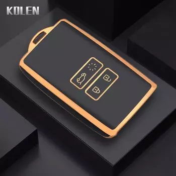 Чехол для автомобильного ключа из ТПУ, чехол для Renault Koleos, Kadjar, Clio, Captur, Megane, Talisman, Espace, Zoe, Scenic 4, Arkana, Dacia, Sandero