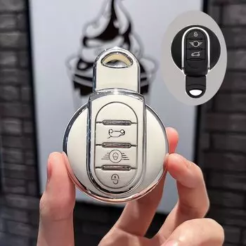 Чехол для автомобильного ключа из ТПУ для BMW MINI COOPER S ONE JCW F54 F55 F56 F57 F60 CLUBMAN COUNTRYMAN, держатель для пульта дистанционного управления