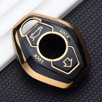 Чехол для автомобильного ключа из ТПУ с 3 кнопками для BMW X3 X5 Z3 Z4 3 5 7 SERIES E38 E39 E46 E83 1998 - 2005