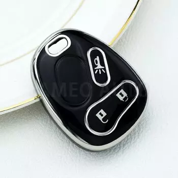 Чехол для автомобильного ключа из ТПУ для Chevrolet S10 Silverado Suburban Tahoe для GMC Sierra Sonoma Yukon 3 4 кнопки Rempte