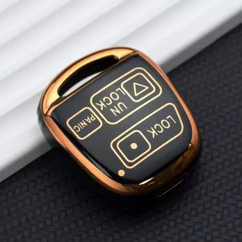 Чехол для автомобильного ключа из ТПУ с 2/3 кнопками для Toyota FJ Cruiser Land 2008-2014, для Lexus ES GS LS IS RX SC LX RX400h