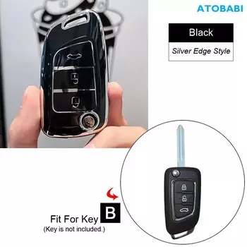 Чехол для автомобильного ключа из ТПУ, чехлы для дистанционного управления, защитный брелок, автомобильные аксессуары для Dongfeng E70 2021 2022 2023 AX7 2019 H30 Cross 2018
