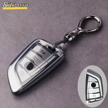 Чехол для автомобильного ключа из ТПУ, сумка для ключей для Bmw F20 G20 G30 X1 X3 X4 X5 G05 X6, аксессуары, автомобильный Стайлинг, держатель, защита брелка