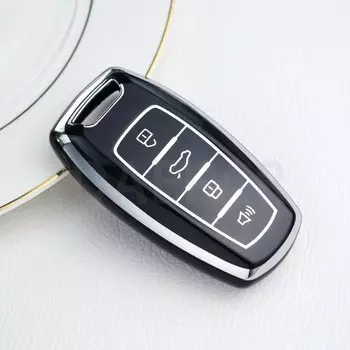 Чехол для автомобильного ключа из ТПУ с 4 кнопками для Great Wall Haval Jolion H6 H7 H4 H9 F5 F7 F7X F7H H2S GMW Dargo 2022 Shell Fob Аксессуары