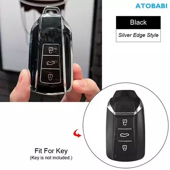 Чехол для автомобильного ключа из ТПУ, смарт-чехол для ключа с дистанционным управлением, держатель для ключей, автомобильные аксессуары, принадлежности для DFSK Dongfeng Aeolus AX7