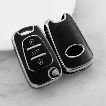 Чехол для автомобильного ключа из ТПУ для KIA Sportage Rio 3 Soul Optima Ceed Pro K5 K2 Pride для Hyundai I20 I30 Ix20 Ix25 Ix35 Elantra Accent