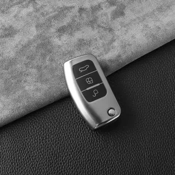 Чехол для автомобильного ключа из ТПУ для Ford Focus 2 MK2 Fiesta Mondeo Galaxy Falcon Territory Ecosport Kuga Escape, аксессуары