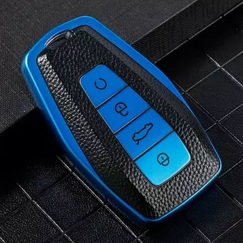 Чехол для автомобильного ключа из ТПУ для Geely Coolray Atlas Boyue NL3 Emgrand X7 EX7 SUV GT GC9 Borui, защитный чехол для автомобильного ключа