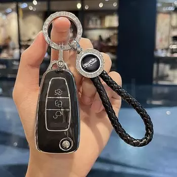 Чехол для автомобильного ключа из ТПУ, держатель для брелока для Ford Focus 2 3 MK3 ST RS Ecosport Kuga Escape Fiesta Fold C-Max S-Max Mondeo