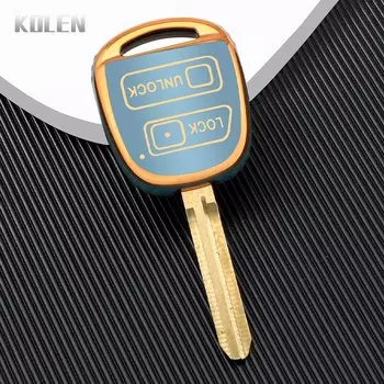 Чехол для автомобильного ключа из ТПУ для Toyota Land Cruiser YARIS CAMRY RAV4 Corolla Prado Tarago Avensis FJ для Lexus GS, аксессуары