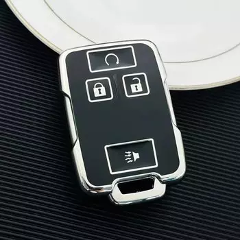 Чехол для автомобильного ключа из ТПУ для Chevrolet Колорадо Silverado 1500 2500HD 3500HD GMC Yukon Sierra Canyon Remote Key Protecor